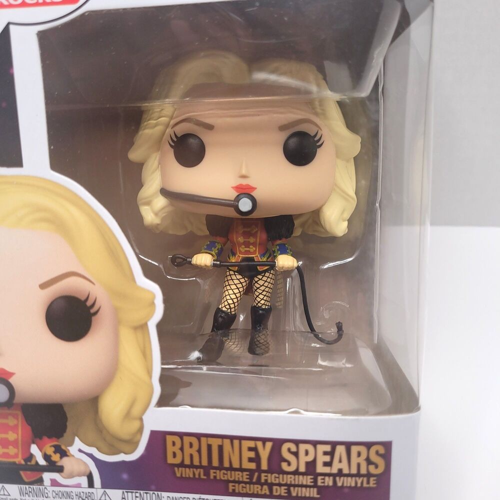 Funko Pop! Rocks Britney Spears Circus #262 New - Picture 2 of 8